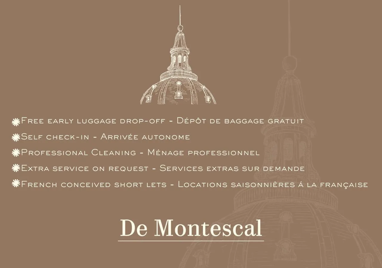 Apartment De Montescal Montparnasse Ac Appartment In A Prime Location 22 -36M2 Paris France