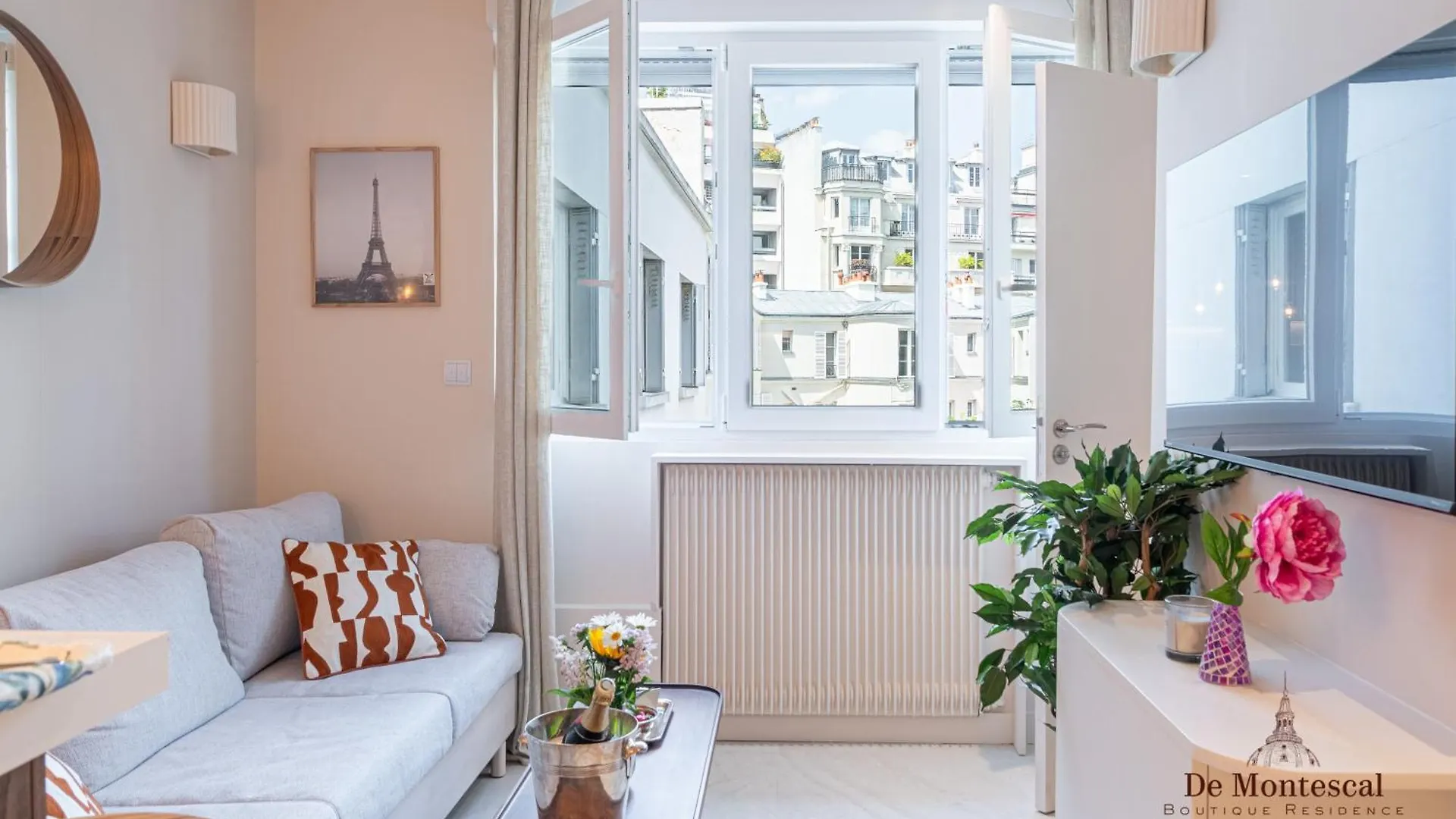 Apartment De Montescal Montparnasse Ac Appartment In A Prime Location 22 -36M2 Paris